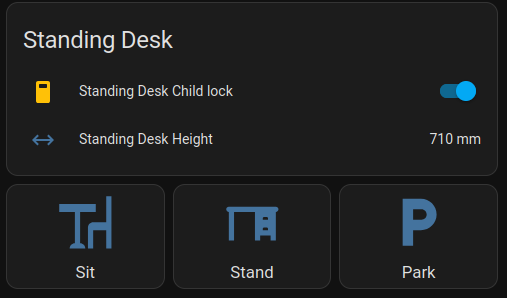 Screenshot of the dashboard